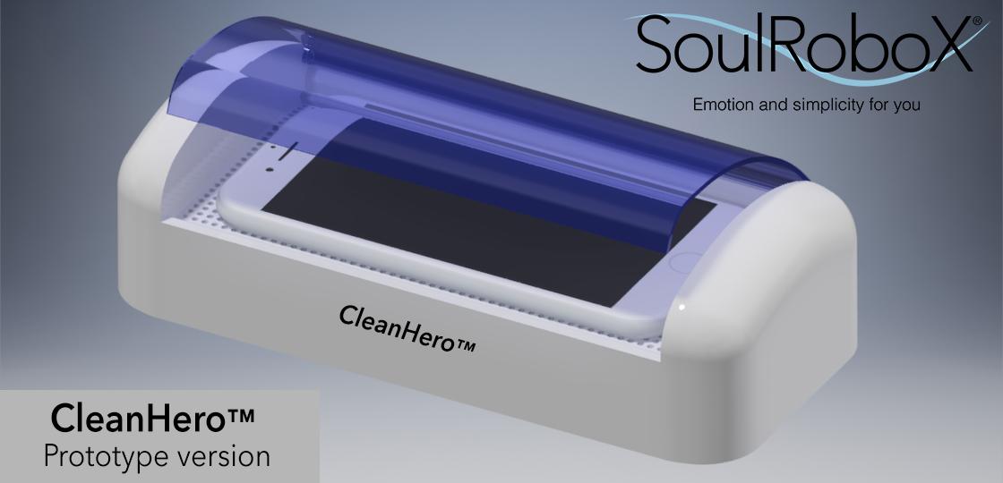 CleanHero - Igienizzatore per smartphone