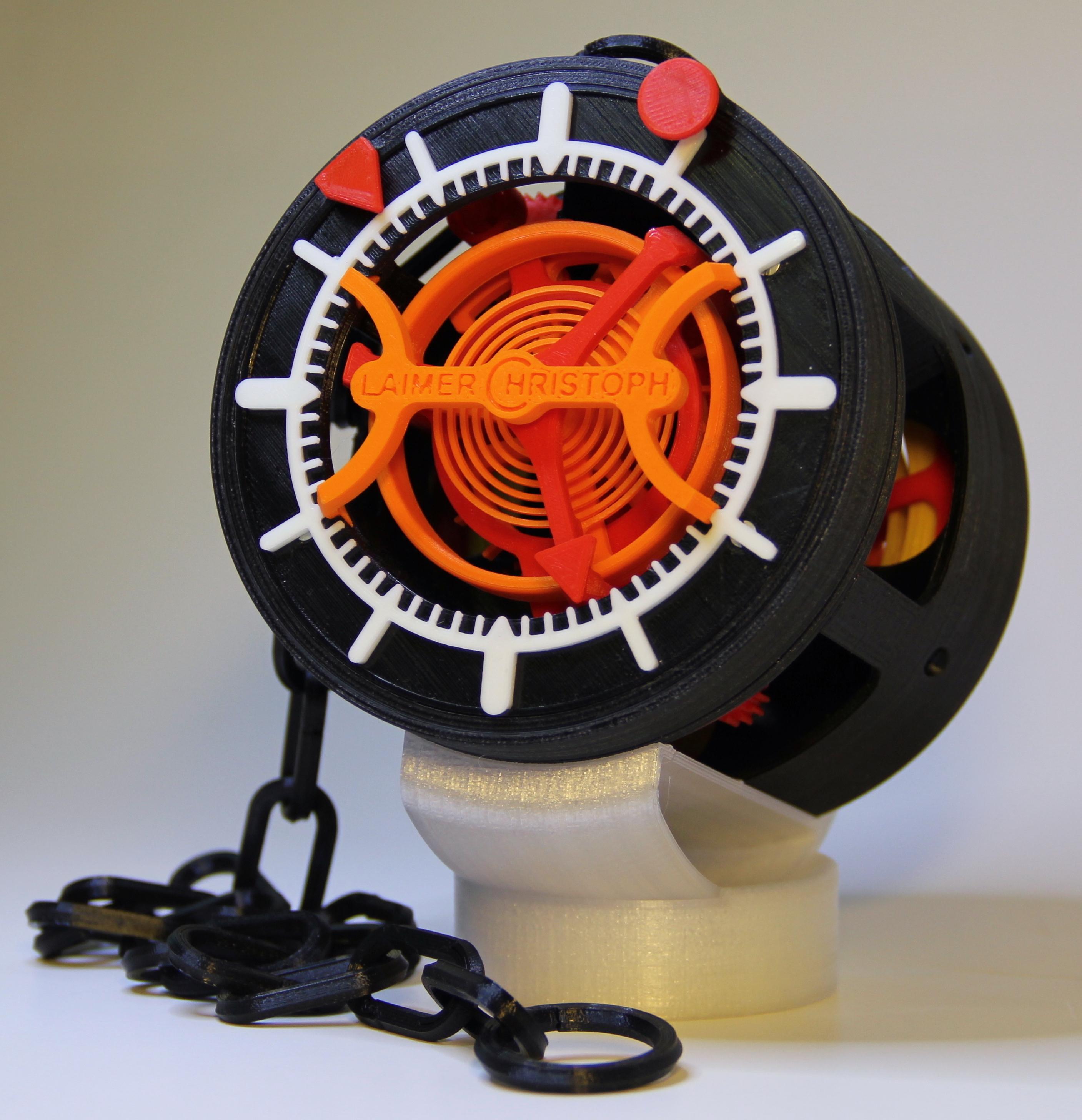 3d-printed Watch with Tourbillon
