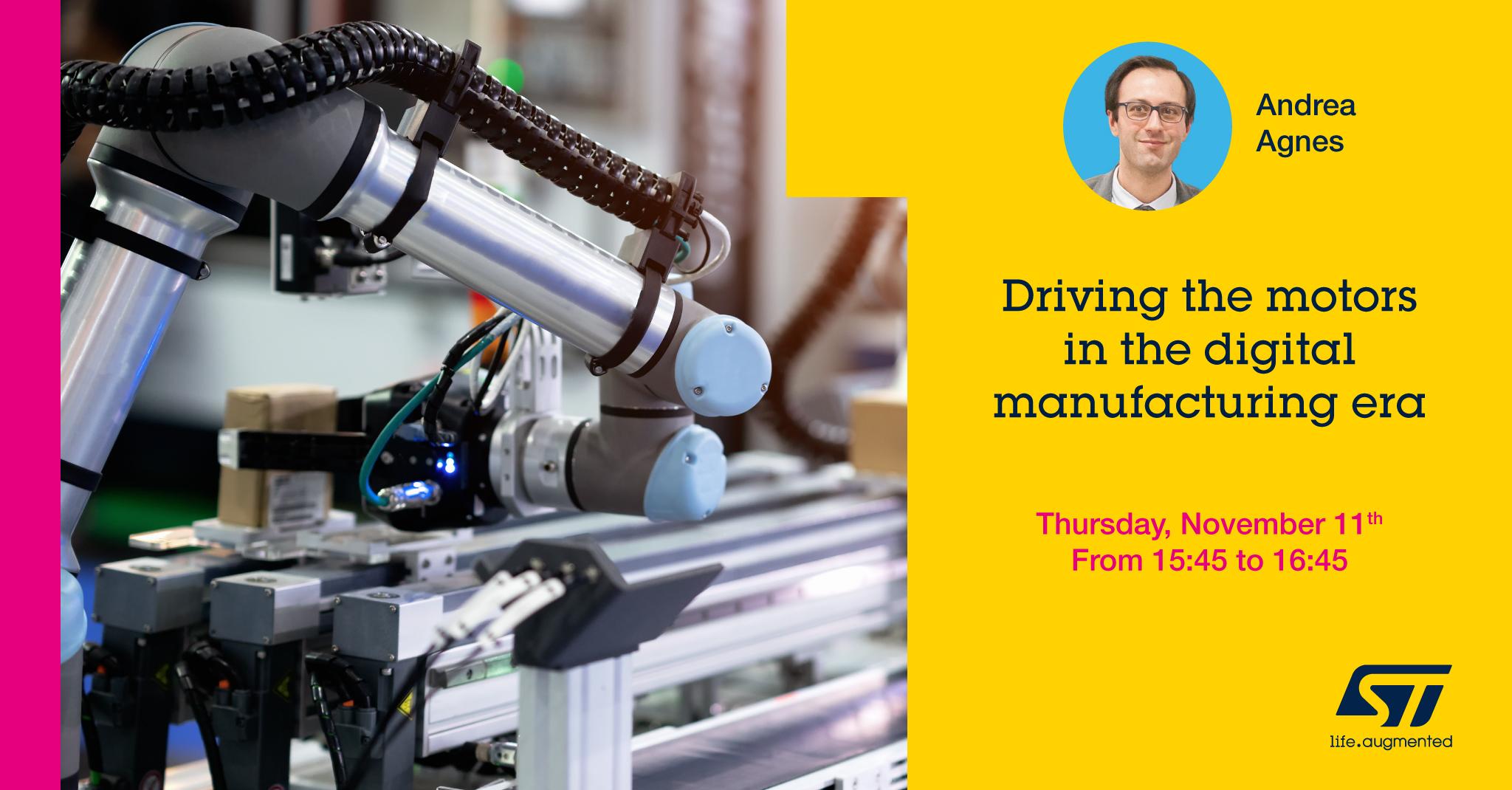 Driving the motors in digital manufacturing era - Pilotaggio motori nell’era del digital manufacturing