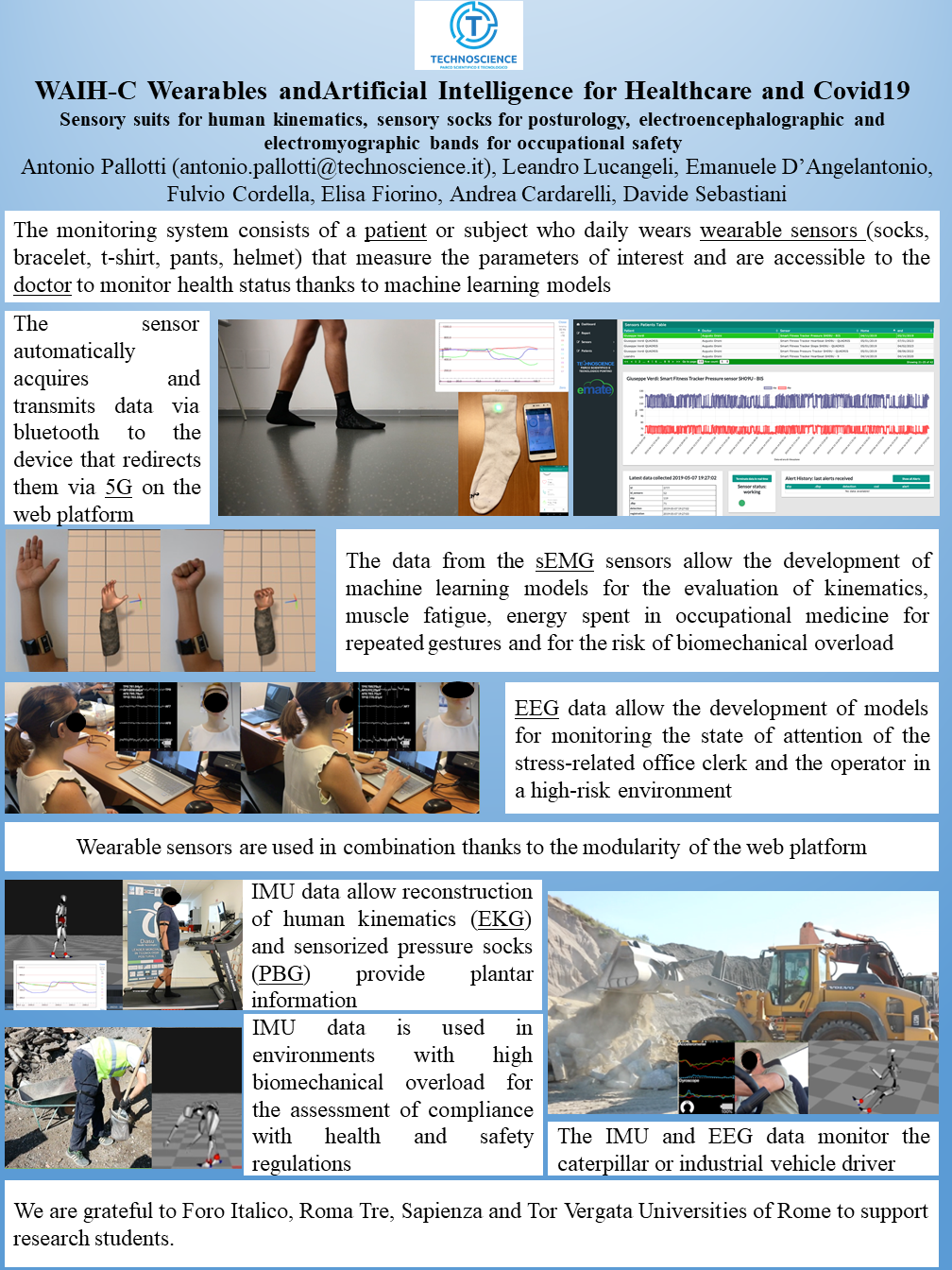 WAIH-C (Wearables and Artificial Intelligence for Healthcare and Covid-19)