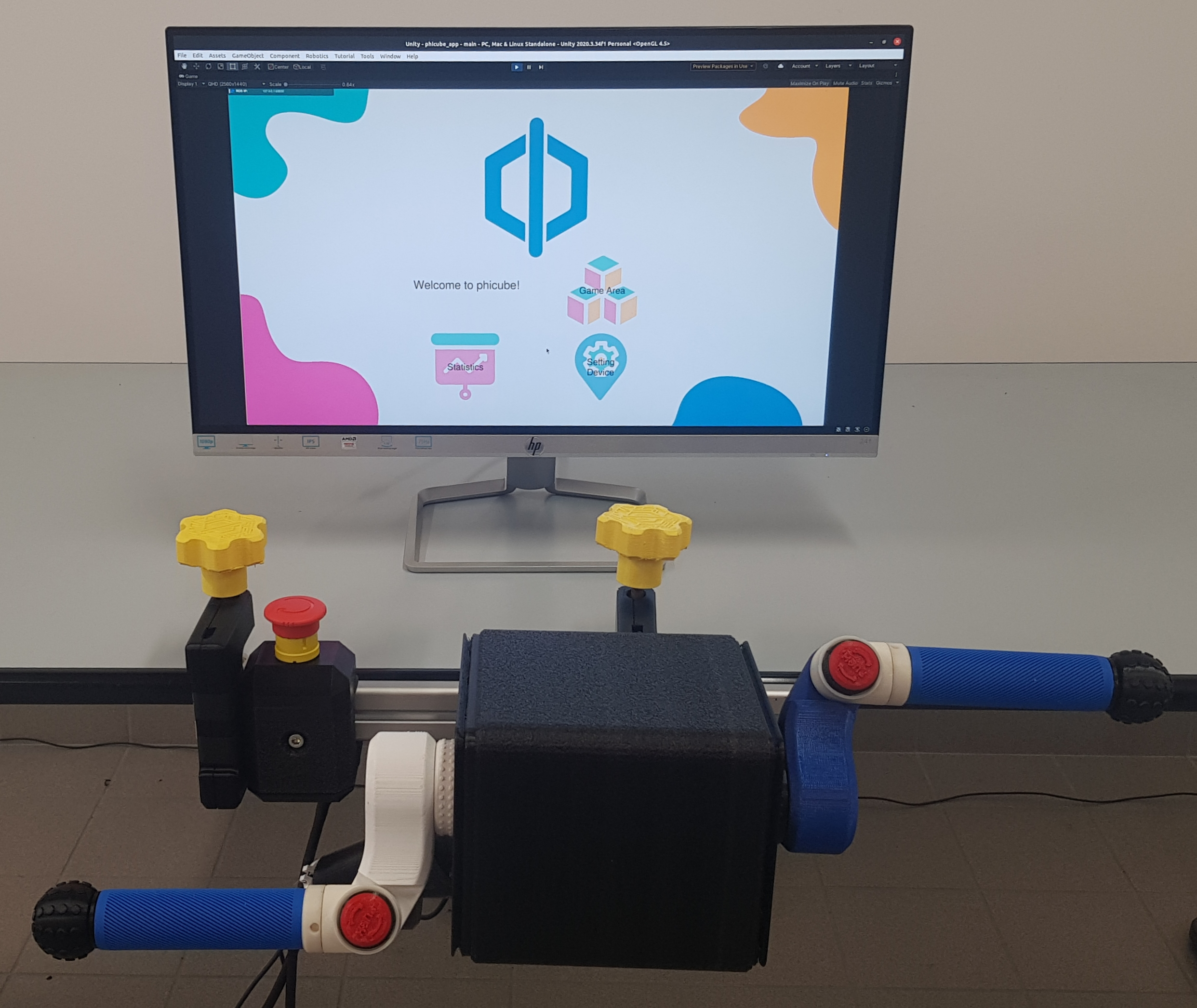 PhiCube – A friendly robotic device for upper-limb telerehabilitation