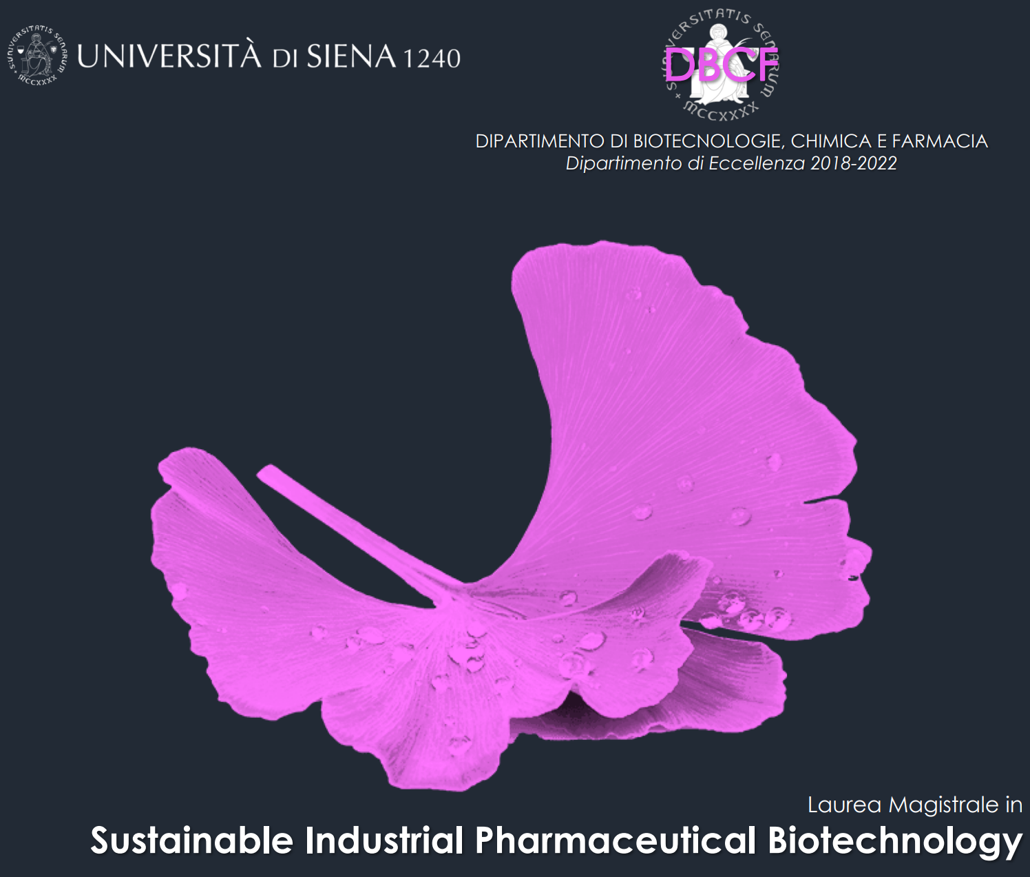 Sustainable Industrial Pharmaceutical Biotechnology, SienabioACTIVE & LIFECARES